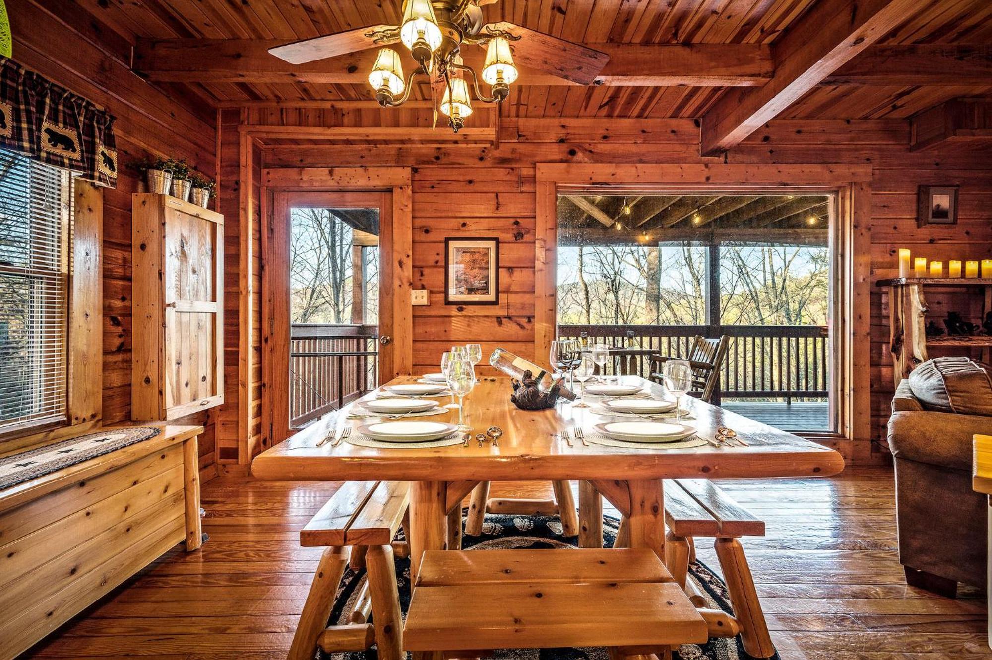 Cabin In A Gated Resort With Seasonal Resort Pool Pigeon Forge Exteriör bild