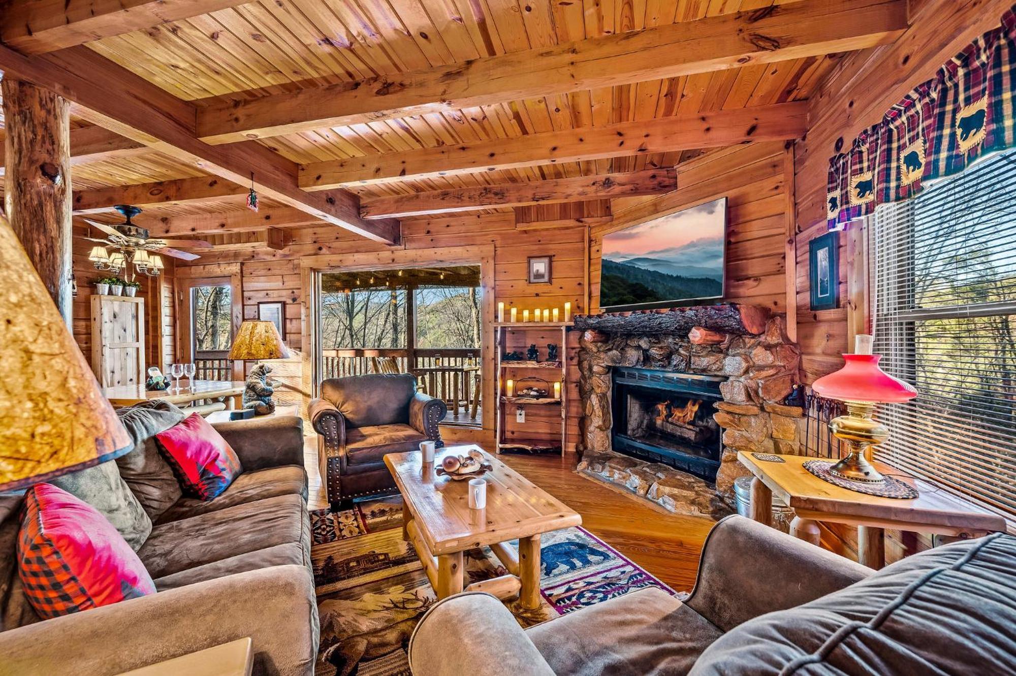 Cabin In A Gated Resort With Seasonal Resort Pool Pigeon Forge Exteriör bild